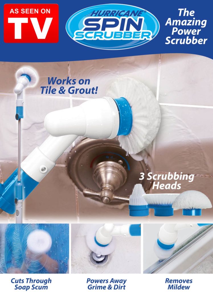 Hurricane Spin Scrubber The Simple Way to Scrub! Daily TV Coupons